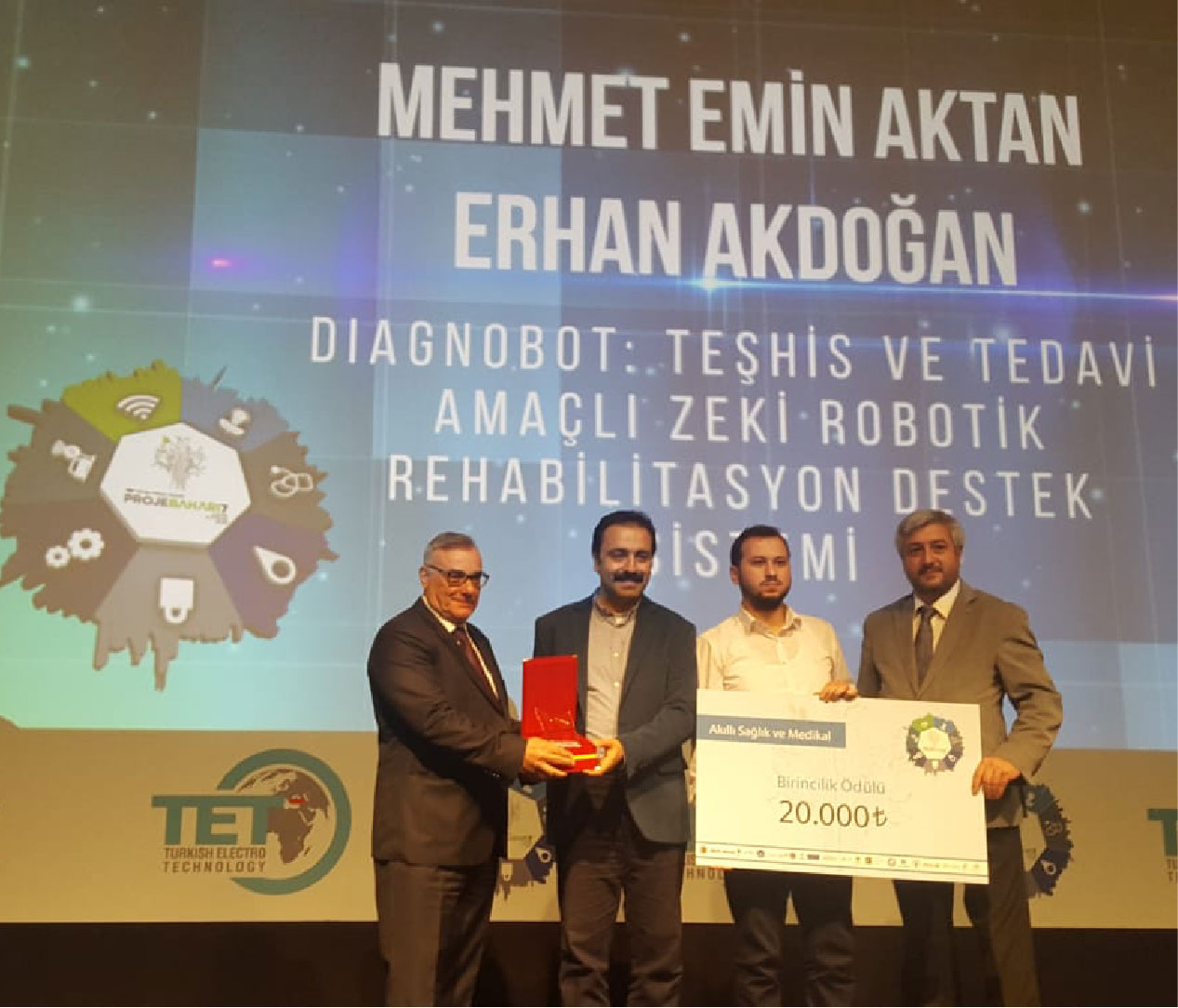 Öğretim üyemiz ve öğrencisinin başarısı