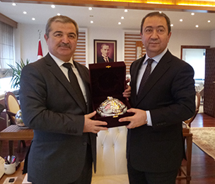 Our Rector, Prof. Dr. Bahri ŞAHİN's visit Undersecretary of Ministry of Transport Maritime Affairs and Communication
