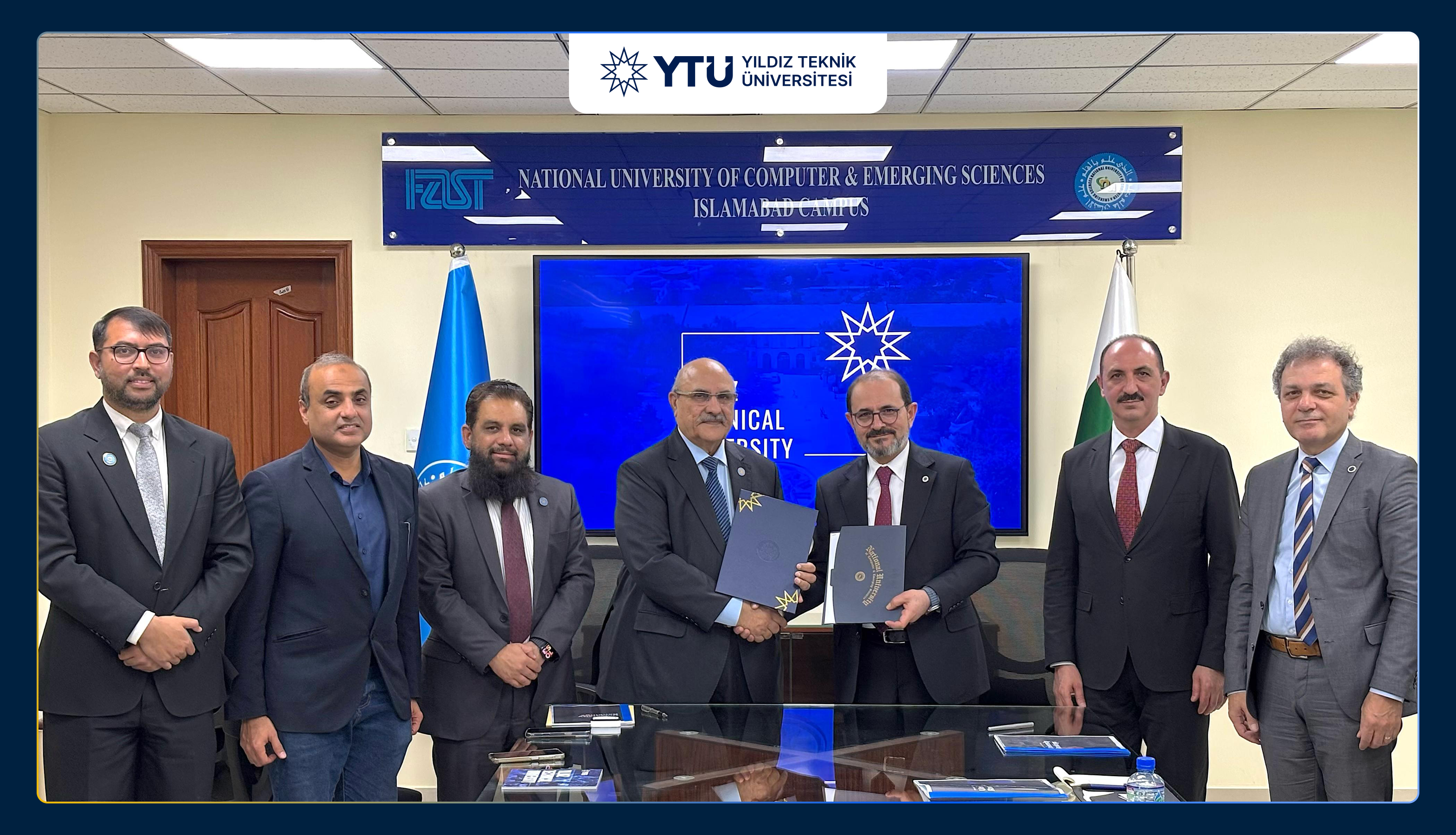 YTÜ ve YTÜ Yıldız Teknopark Pakistan İş Birliği