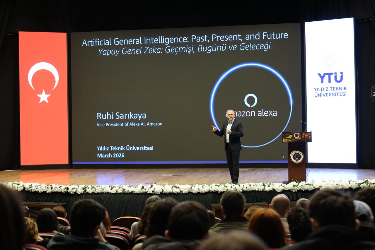 YTÜ Amazon’un Yapay Zeka lideri Ruhi Sarıkaya