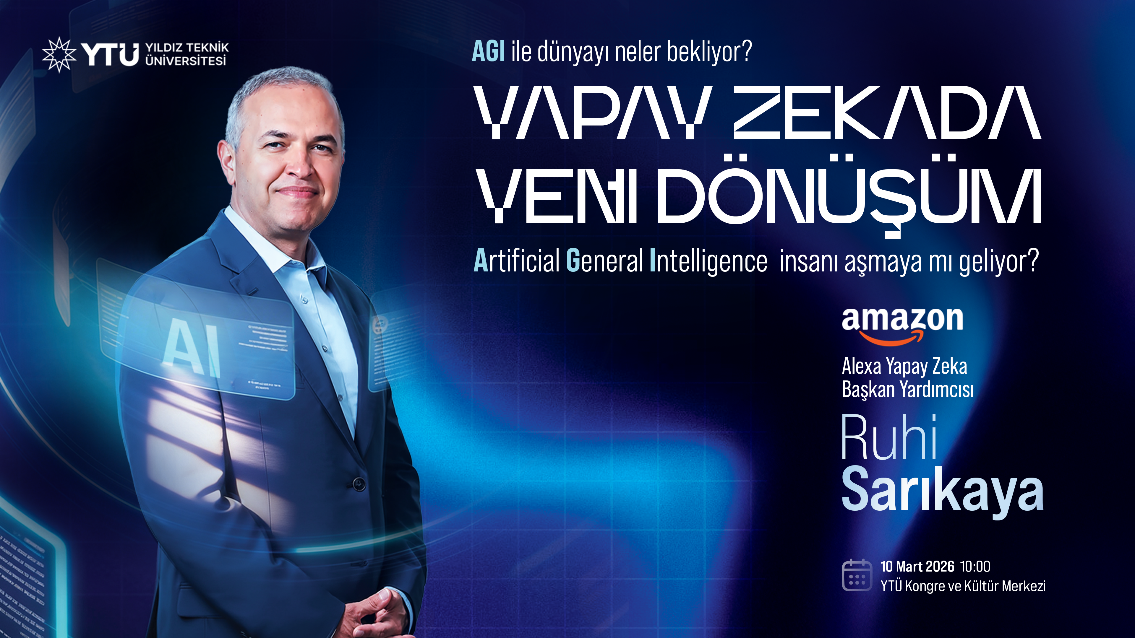 Amazon’un Yapay Zekâ Lideri YTÜ’de