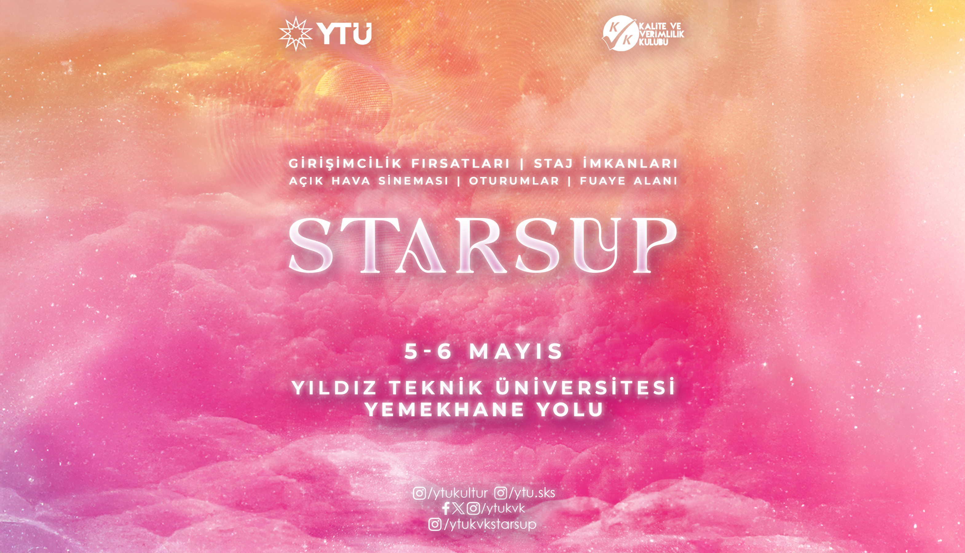 StarsUp, sektör liderlerini ve gençleri YTÜ’de buluşturacak