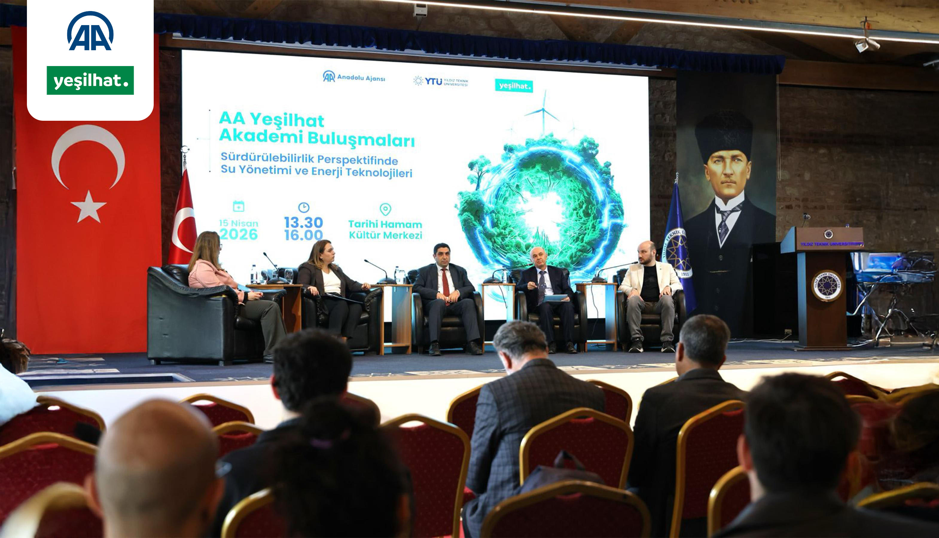 Yeşilhat Akademi Buluşmaları'nda su yönetimi ve enerji teknolojileri konuşuldu