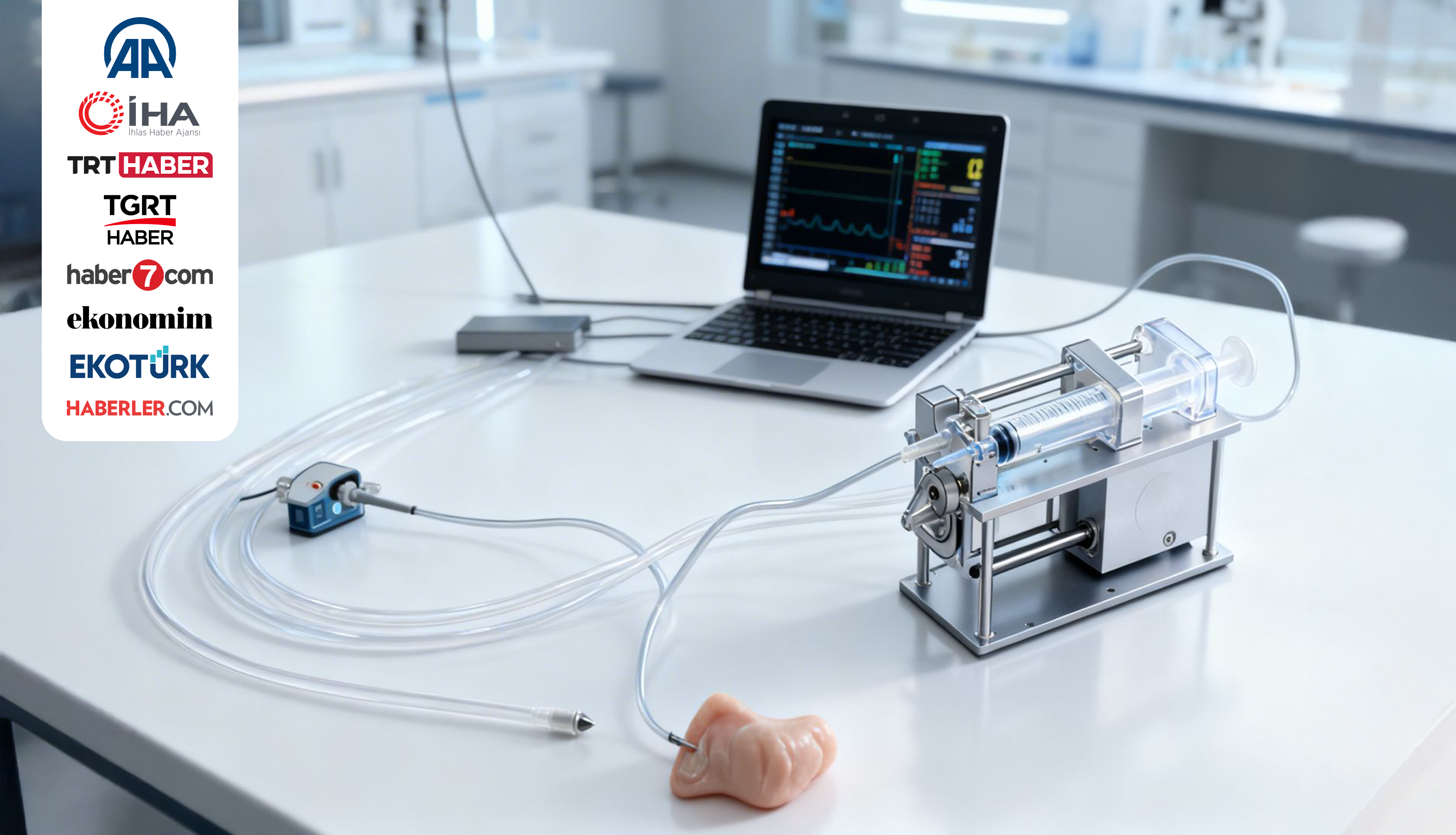 YTÜ'lü öğretim üyeleri akıllı şırınga geliştirdi