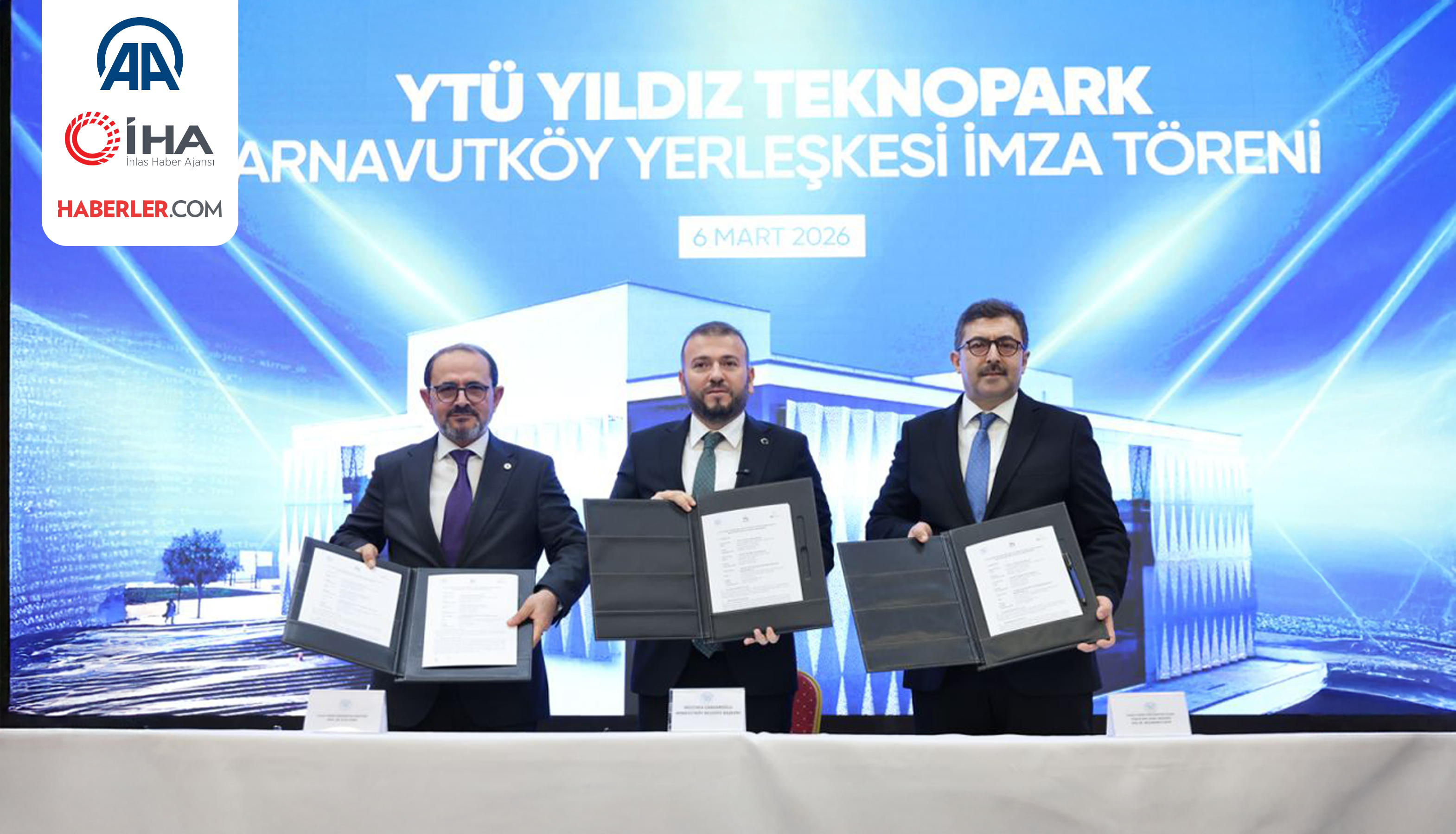 YTÜ Yıldız Teknopark ve Arnavutköy Belediyesi teknoloji yerleşkesi için protokol imzaladı