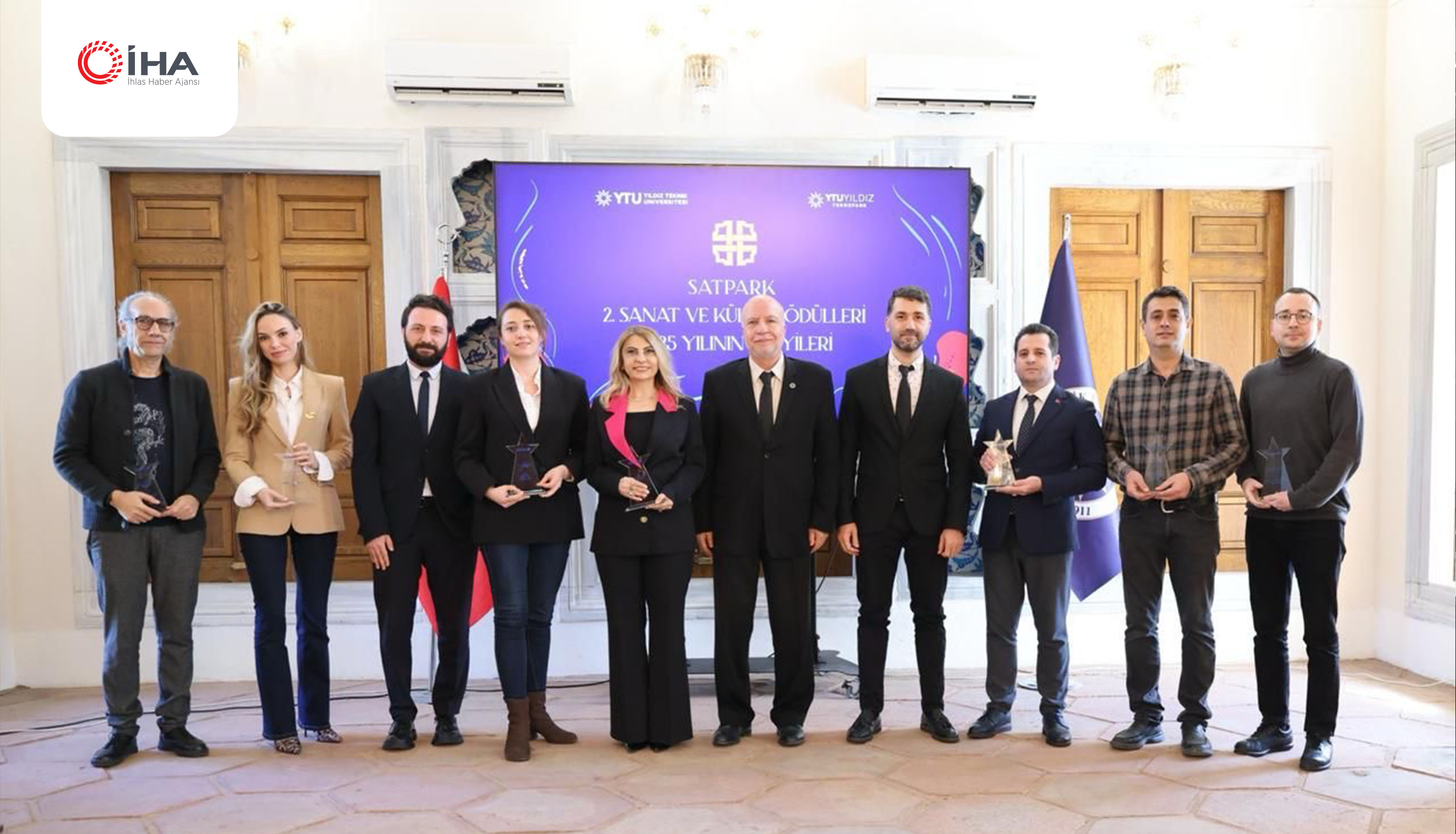 YTÜ SATPARK 2025 yılı sanat ve kültür ödülleri sahiplerini buldu