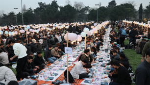 YTÜ FARK Kulübü YTÜ iftarında 5 bin kişi gönül sofrası kurdu