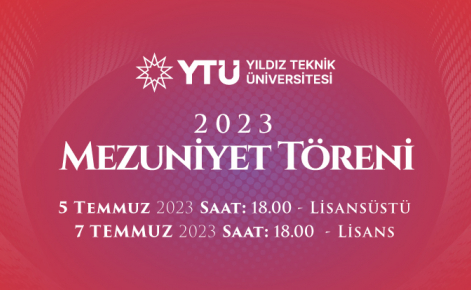 YTÜ 2023 Mezuniyet Töreni