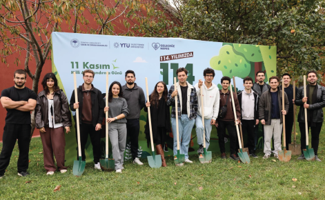 YTÜ 114. Yılında 114 Ağaçla Geleceğe Nefes