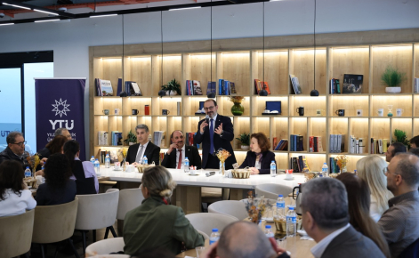 Rektörümüz akademisyenlerimizle bir araya geldi: İlk 100 vizyonumuza kilitlenmiş durumdayız