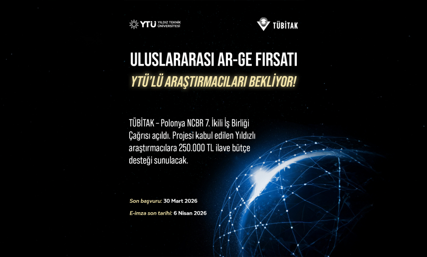 Uluslararası Ar-Ge Fırsatı YTÜ