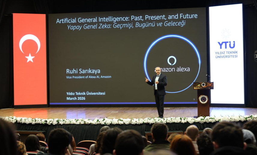 YTÜ Amazon’un Yapay Zeka lideri Ruhi Sarıkaya