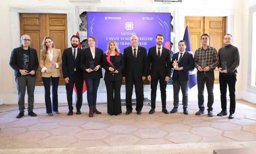 YTÜ SATPARK 2025 yılı sanat ve kültür ödülleri sahiplerini buldu