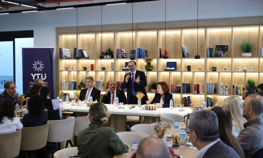 Rektörümüz akademisyenlerimizle bir araya geldi: İlk 100 vizyonumuza kilitlenmiş durumdayız