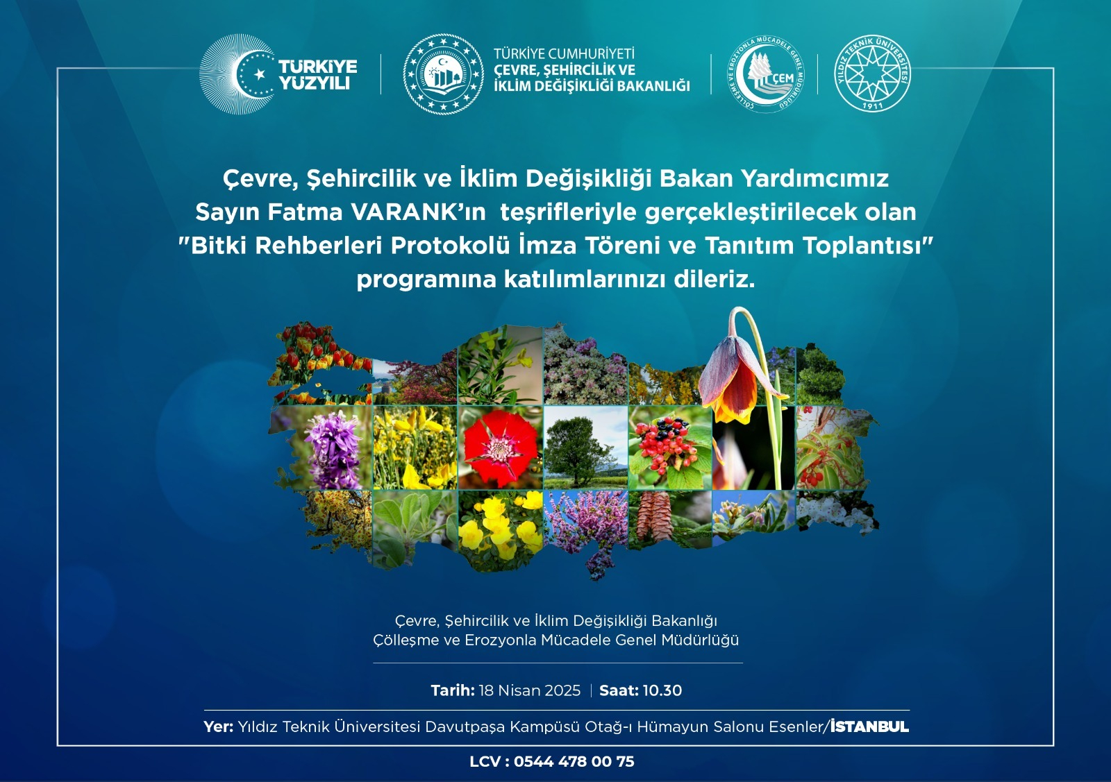 YTÜ’de şehirlere özel 'Bitki Rehberleri' tanıtılacak YTÜ’de şehirlere özel 'Bitki Rehberleri' tanıtılacak