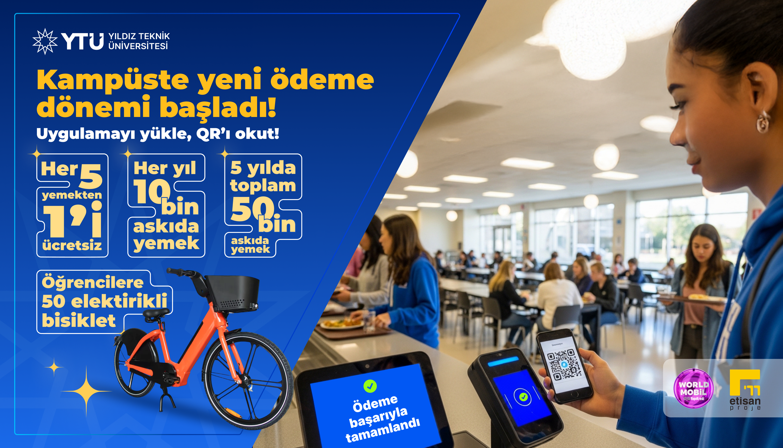 YTÜ E-Kampüs Uygulaması Başladı