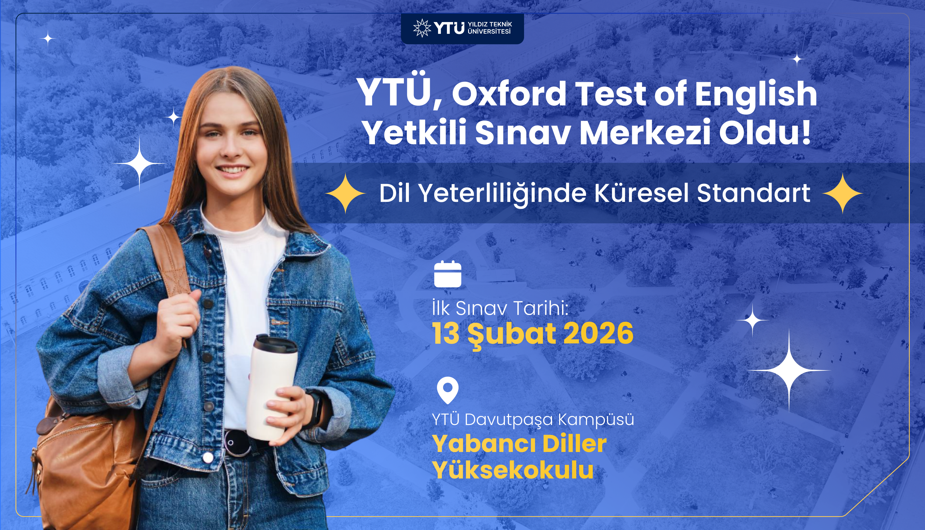 YTÜ, Oxford Test of English yetkili sınav merkezi oldu